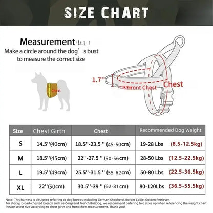 Lightweight Nylon No-Pull Adjustable Straps Dog Harness - Chafe-Resistant, Secure Control, Quick Release Pet Vest with Reflective Accessory for Daily Walks, Camping (Solid, S/M Sizes, Fits Multiple Breeds)