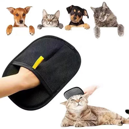 Pet Toilet Gloves, Anti-Static Pet Hair Removal Brush, Dog and Cat Hair Removal Brush from Sofa, Carpet, Clothing, Tool Supplies